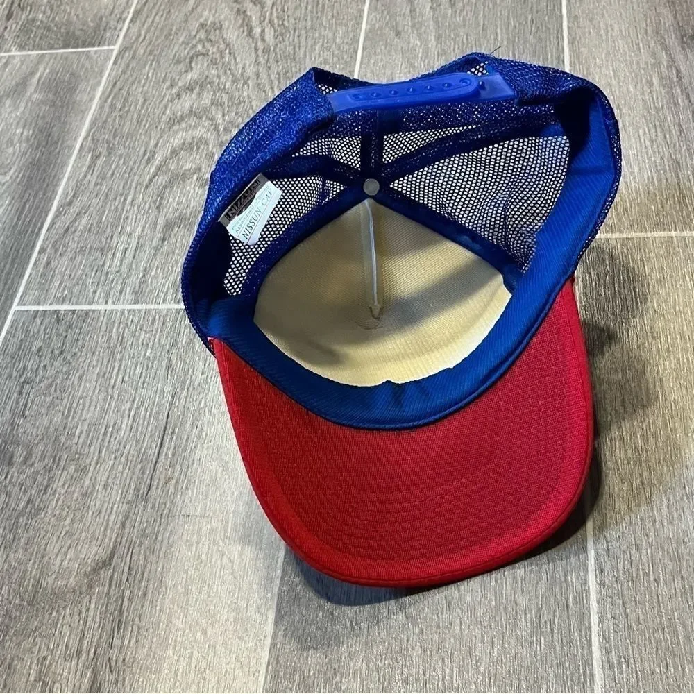 Reagan & Bush '84 Red White & Blue Trucker Hat